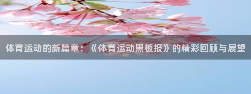 米兰体育官网下载开户：体育运动的新篇章：《体育运动黑